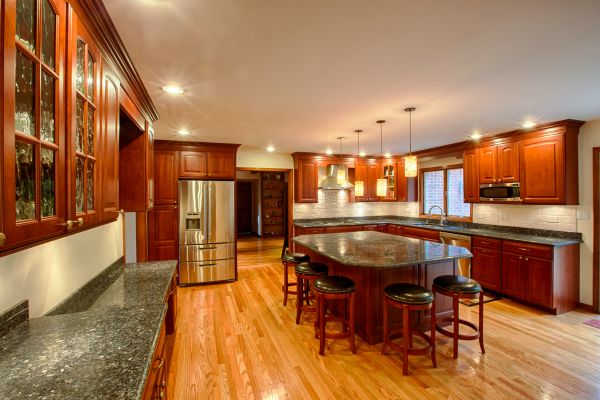 Cherry Kitchen Cabinet Repair in Wylie