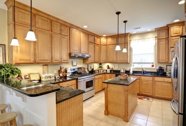 Maple Kitchen Cabinet Repair in Wylie