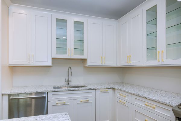 Wood Cabinet Installation in Wylie