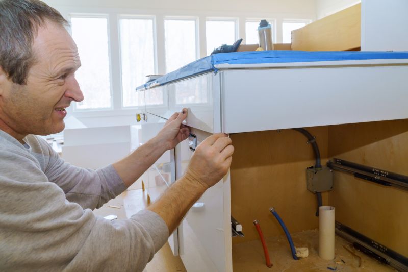 Finished Kitchen Cabinets